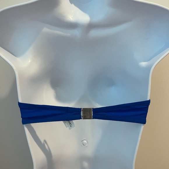 Lise Charmel Ajourage Couture Bandeau Swim Top 32B Cobalt - Picture 2 of 5